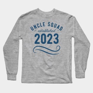 Uncle Squad 2023 New Uncle Design Long Sleeve T-Shirt